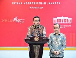 Mahfud MD Resmi Serahkan Pengunduran Diri ke Presiden RI