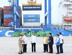 Jokowi Resmikan Makassar New Port