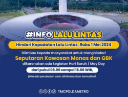 May Day, Warga Jakarta Hindari Jalan-jalan Ini!