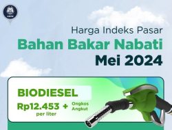 Mei 2024, HIP BBN Biodiesel Ditetapkan Rp12.453 per Liter