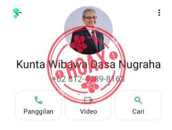 WASPADA Penipuan Mengatasnakamakan Sekjen Kemenkes!