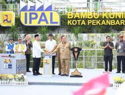Kapasitas 8 Juta Liter, Jokowi Resmikan SPALDT Bambu Kuning