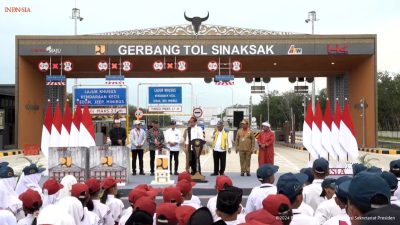 Dua Ruas Tol Strategis Binjai-Langsa dan Kuala Tanjung-Tebing Tinggi-Parapat Diresmikan Jokowi