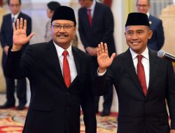 Pelantikan Saifullah Yusuf sebagai Mensos dan Eddy Hartono Sebagai Kepala BNPT oleh Presiden