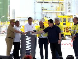 Percepat Hilirisasi, Jokowi Resmikan Smelter Tembaga dan Logam Mulia di Sumbawa Barat