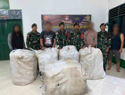 Penggagalan Penyelundupan Balpress oleh Tim Gabungan TNI di Perbatasan RI-Malaysia