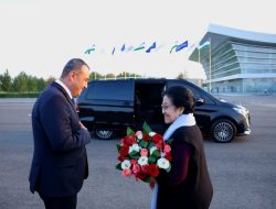 “Kunjungi Uzbekistan, Megawati Ziarah ke Makam Imam Bukhari dan Terima Gelar Kehormatan