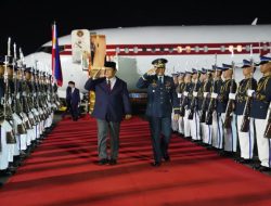 Prabowo Tiba di Manila dalam Rangka Kunjungan Kerja Resmi ke Filipina