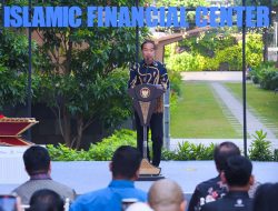 Presiden Jokowi Resmikan Kawasan Indonesia Islamic Financial Center
