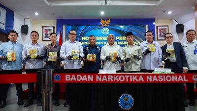 Gagalkan Peredaran Narkoba, BNN Sita 15 Kg Sabu dan 10.345 Ekstasi, Selamatkan Ribuan Jiwa