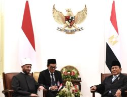 Presiden Prabowo Terima Kunjungan Utusan Khusus Mesir dan PEA di Istana Merdeka