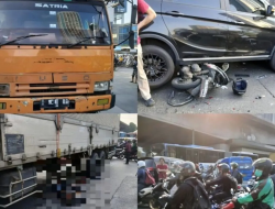 Truk Rem Blong Sebabkan Kecelakaan Beruntun di Slipi, Satu Orang Tewas
