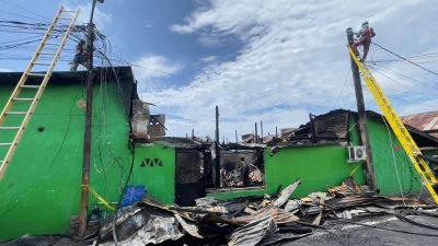 Kembali terjadi Kebakaran di Asrama KodamXIV Hasanuddin Makassar, Hanguskan 10 Rumah