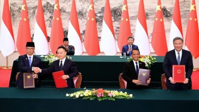 Indonesia dan Tiongkok Tandatangani Kesepakatan Kerja Sama di Beijing