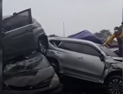Truk Rem Blong Sebabkan Kecelakaan Beruntun di Tol Cipularang, 1 Tewas