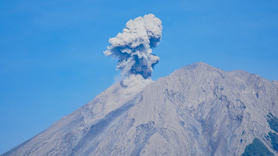 Gunung Semeru Lima Kali Erupsi, Letusan Capai 800 Meter