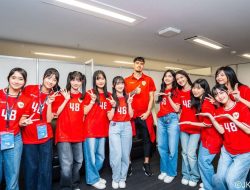 JKT48 Meriahkan Pertandingan Indonesia vs Jepang di Gelora Bung Karno