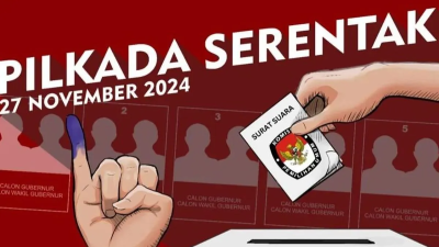 Ilustrasi - Pilkada Serentak 2024. DOC: (ANTARA/AFIF/AA)