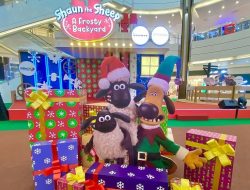 Boneka Raksasa Shaun Hadir di Aeon Mall BSD City