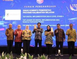 Gubernur Kalsel Raih Penghargaan “Top Leader on Digital Implementation”