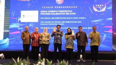 Gubernur Kalsel Raih Penghargaan “Top Leader on Digital Implementation”