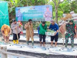 Polri-TNI Gandeng Petani Optimalkan Pekarangan untuk Ketahanan Pangan