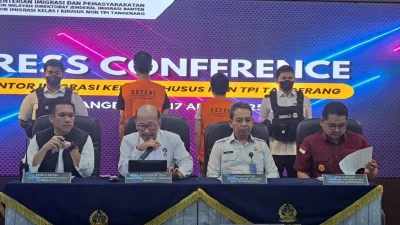 Dua WN Tiongkok Disanksi Deportasi karena Langgar Izin Tinggal di Tangerang