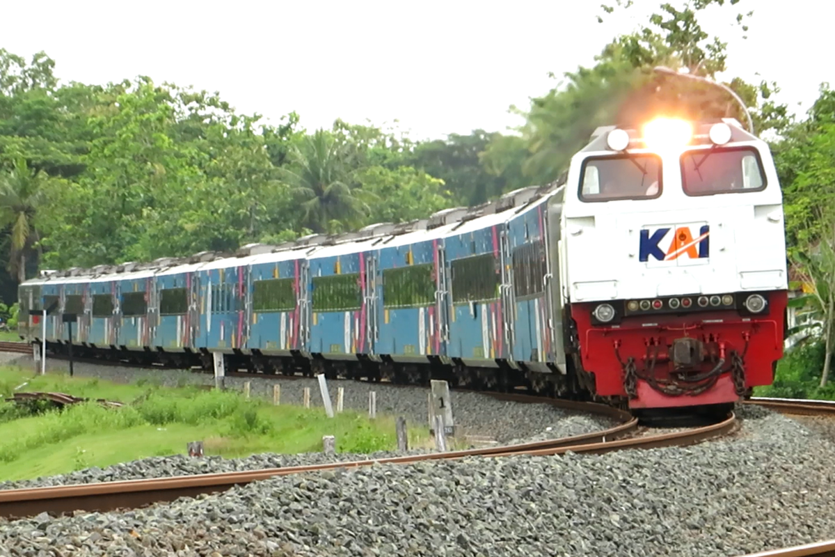 Ilustrasi - Kereta api