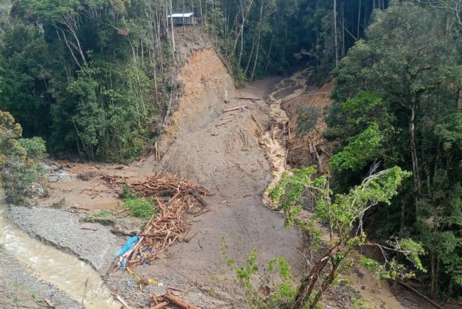 Istimewa - Bencana Banjir dan Longsor Landa Pegunungan Arfak, Papua Barat