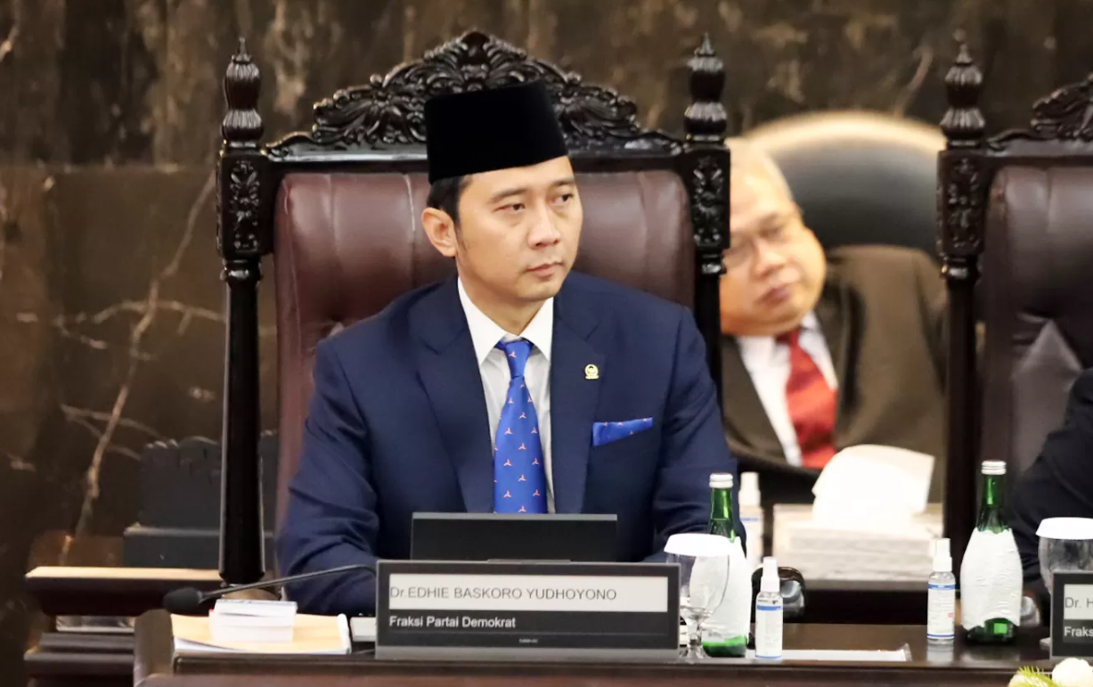 Wakil Ketua MPR RI dari Partai Demokrat Edhie Baskoro Yudhoyono
