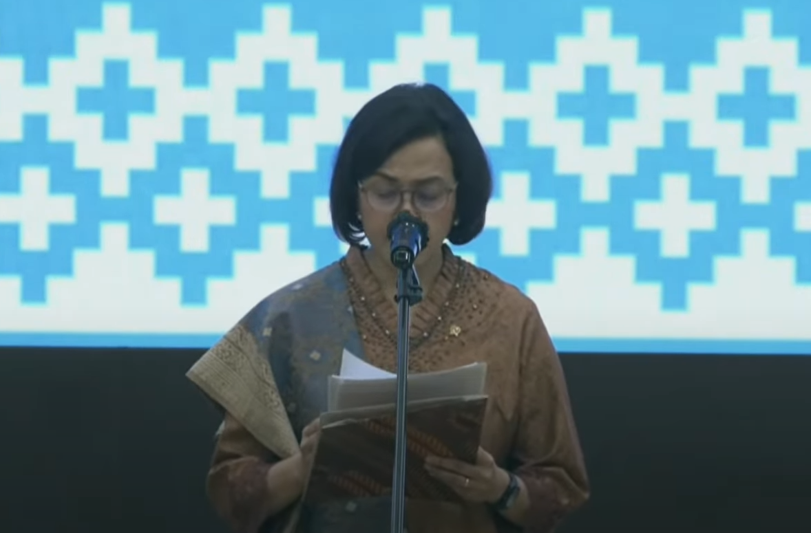 Tangkapan layar Youtube Sri Mulyani lantik Dirjen Pajak dan Dirjen Bea Cukai baru