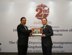 Imigrasi Indonesia dan Kamboja Sepakati Kerja Sama Cegah Perdagangan Orang dan Atasi Tantangan Keimigrasian