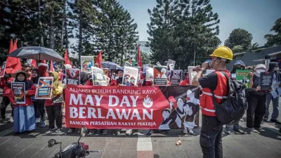 Ilustrasi - Peringatan haRI buruh