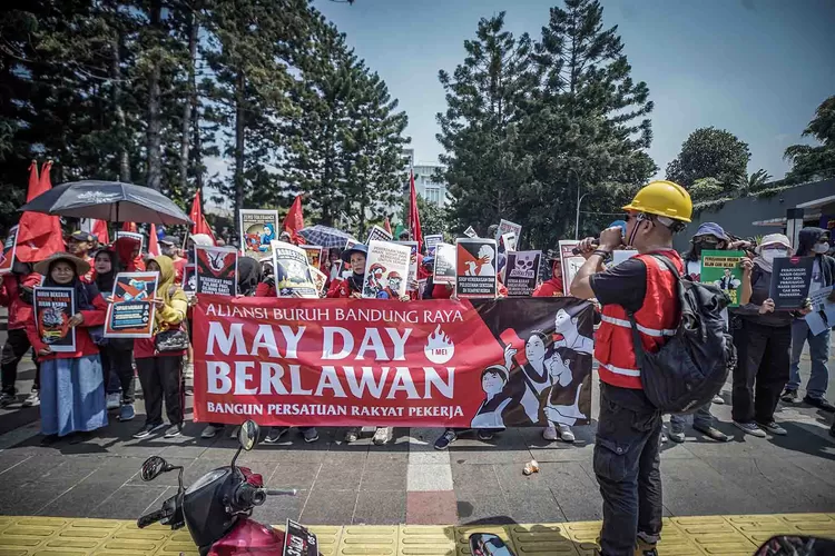 Ilustrasi - Peringatan haRI buruh