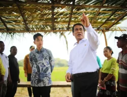 Mentan dan Wapres Gibran Pastikan Perbaikan Irigasi Pertanian di Kupang, NTT