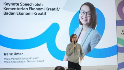 Wakil Menteri Ekonomi Kreatif (Wamenekraf) Irene Umar