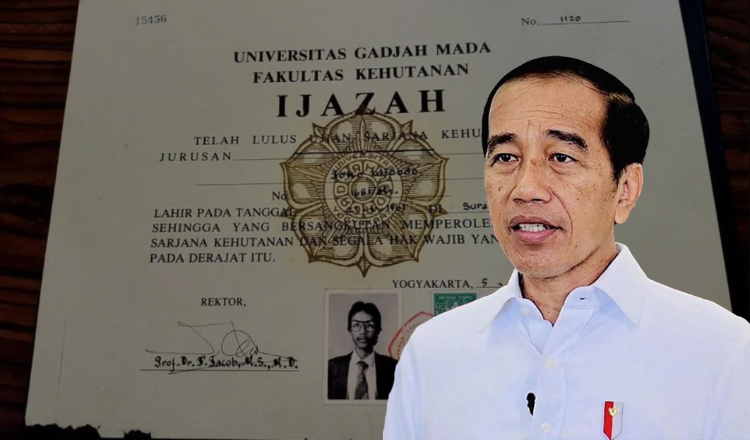 Ilustrasi - Ijazah Jokowi