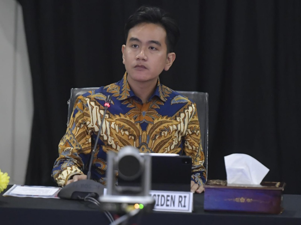 Wakil Presiden RI Gibran Rakabuming Raka