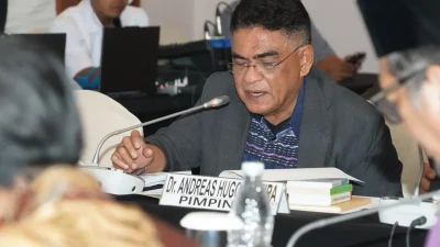 Ketua Badan Pengkajian MPR RI Andreas Hugo Pareira.