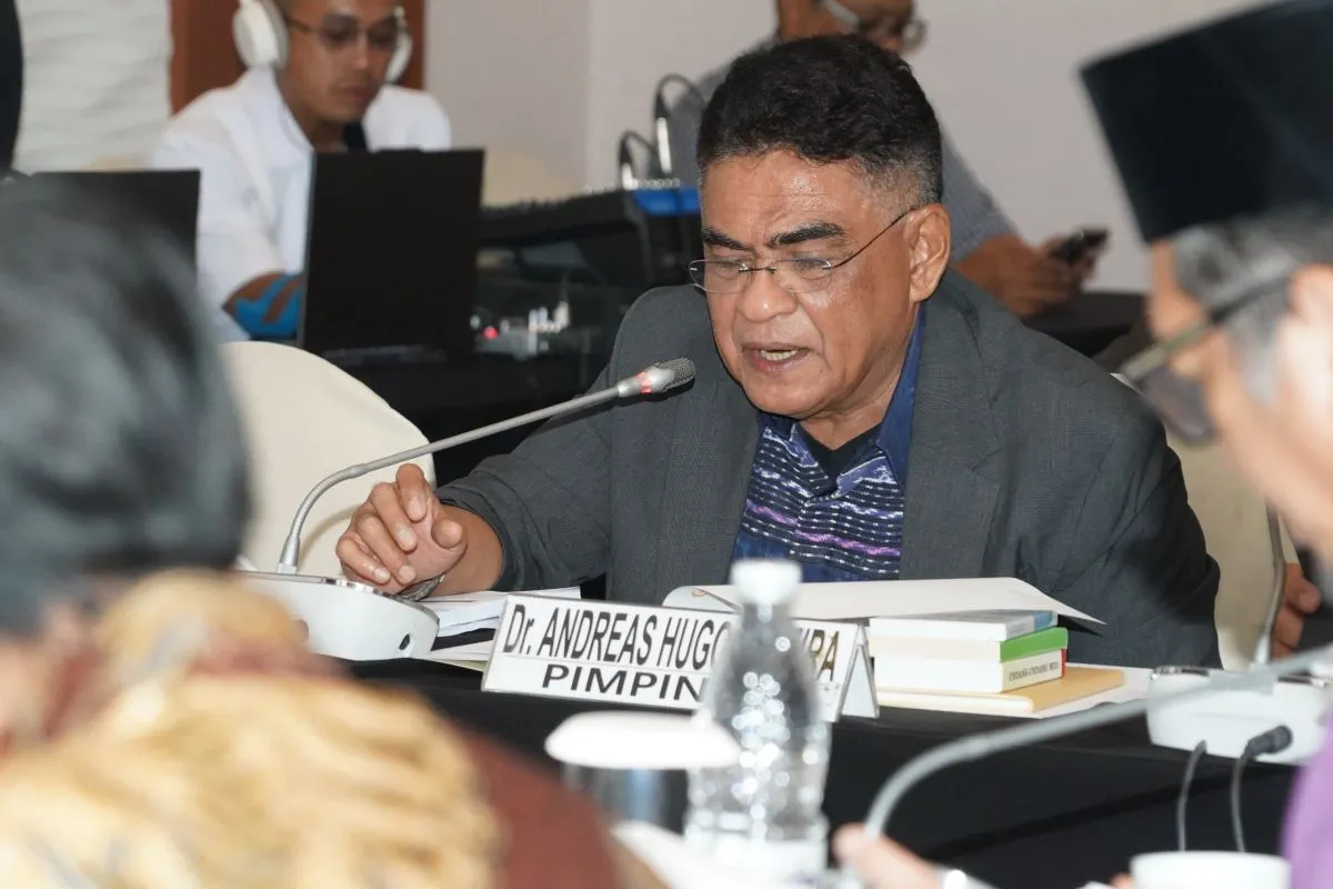 Ketua Badan Pengkajian MPR RI Andreas Hugo Pareira.