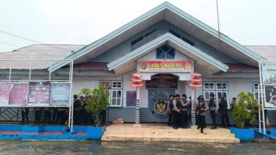 Pengamanan lapas Nabire