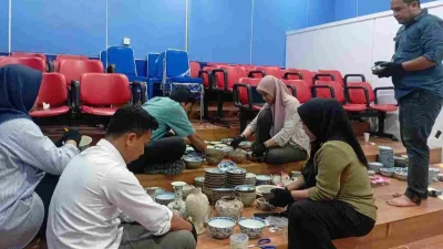 BPK Wilayah IV Kepri identifikasi 481 keramik BMKT di Museum SSBA