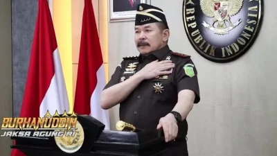 Jaksa Agung Sanitiar (ST) Burhanuddin.