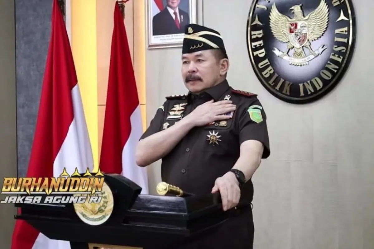 Jaksa Agung Sanitiar (ST) Burhanuddin.