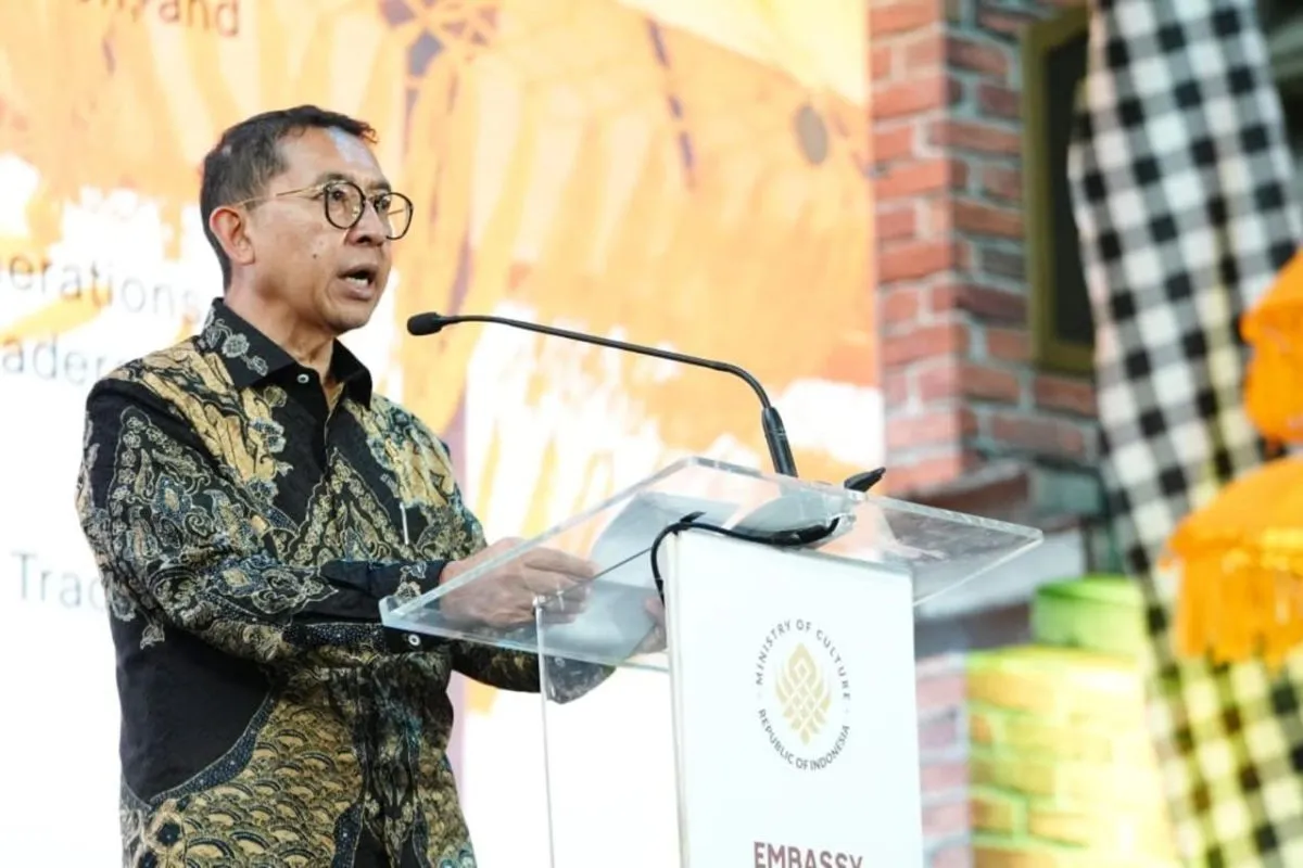 Menteri Kebudayaan Fadli Zon Sampaikan Sambutan pada Embassy Briefing CHANDI Summit 2025