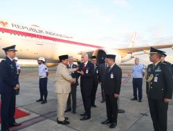 Presiden Prabowo Tiba di Brasil Hadiri KTT BRICS dan Agenda Bilateral