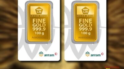 Emas Antam Alami Kenaikan Harga, Berikut Rinciannya!