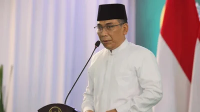 Ketua Umum Pengurus Besar Nahdlatul Ulama (PBNU) Yahya Cholil Staquf atau Gus Yahya.