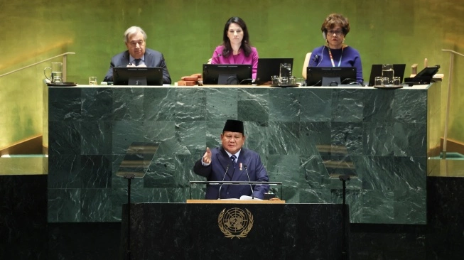 Presiden Prabowo Sampaikan Pidato di Sidang Umum PBB ke-80, New York