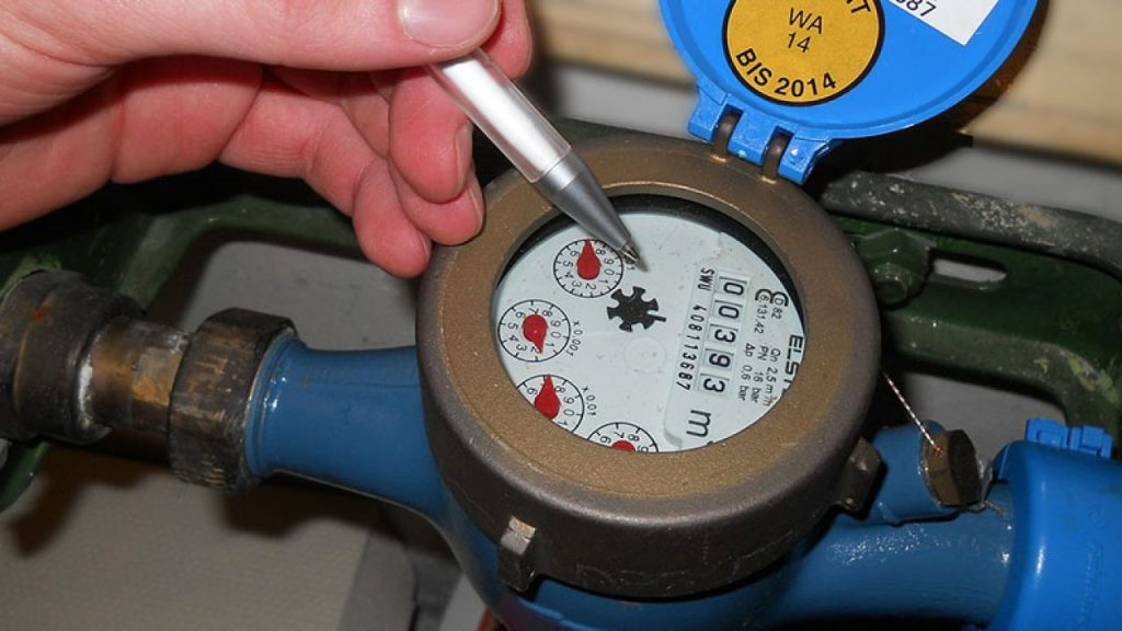Ilustrasi Meteran PDAM